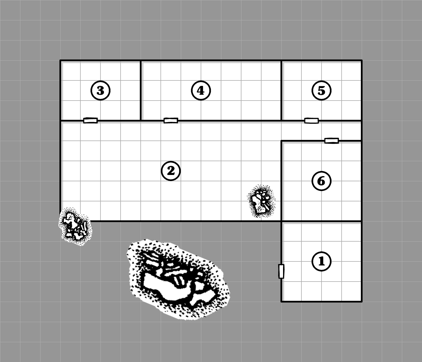 Black Cabin Map